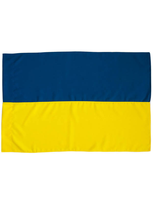 

Флаг Украины атлас 90*135 см KD006760 (Флаги Украины)