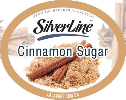 

Ароматизатор SilverLine Capella Cinnamon Sugar (Коричный сахар)