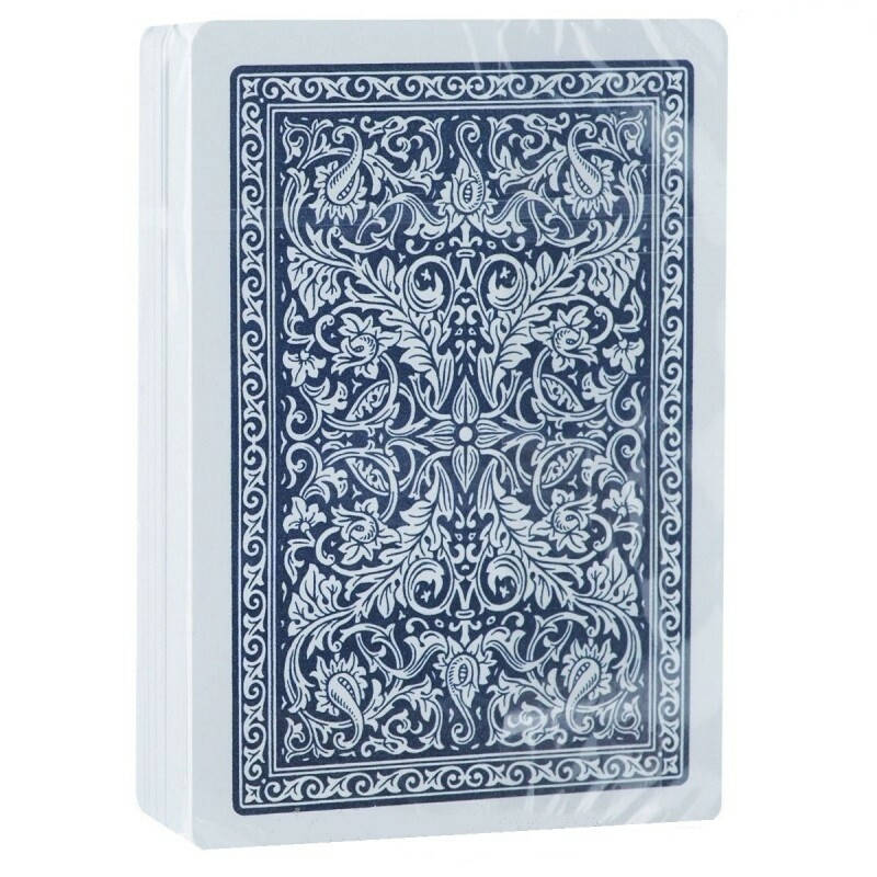 

Пластиковые покерные карты Fournier 2818 синие