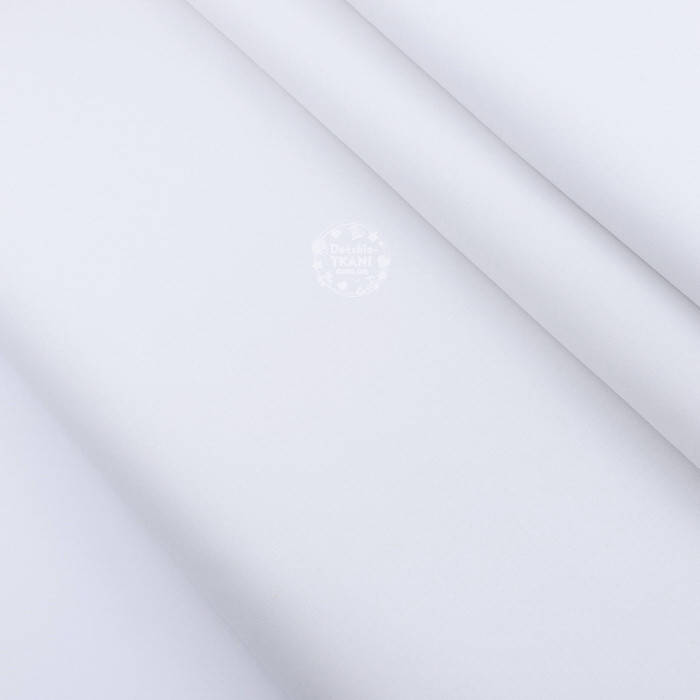 

Сатин однотонный шириной 160 см белого цвета (с голубизной) №2169с, Белый