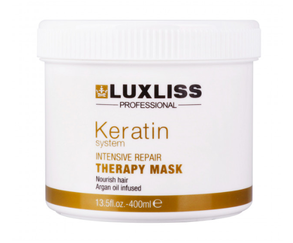 

Luxliss Keratin Repair Therapy Маsk Maска для домашнего ухода за волосами, 400 мл
