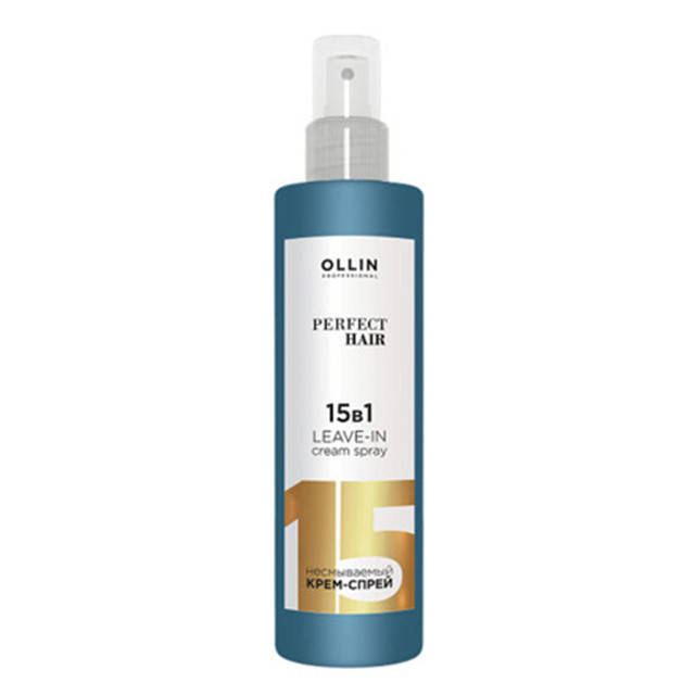

Крем-спрей несмываемый 15 в 1 Perfect Hair Leave-in Cream Spray Ollin, 250 мл