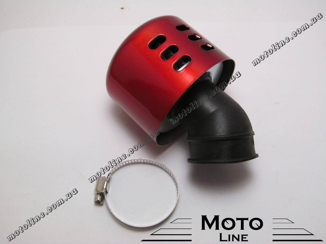 

Воздушный фильтр нулевого сопротивления, 35 мм, 45 градусов (красный) Mototech