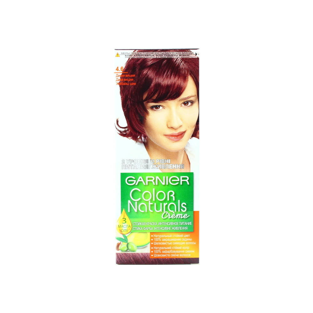 

Фарба для волосся Garnier Color Naturals 4.6 Дика вишня