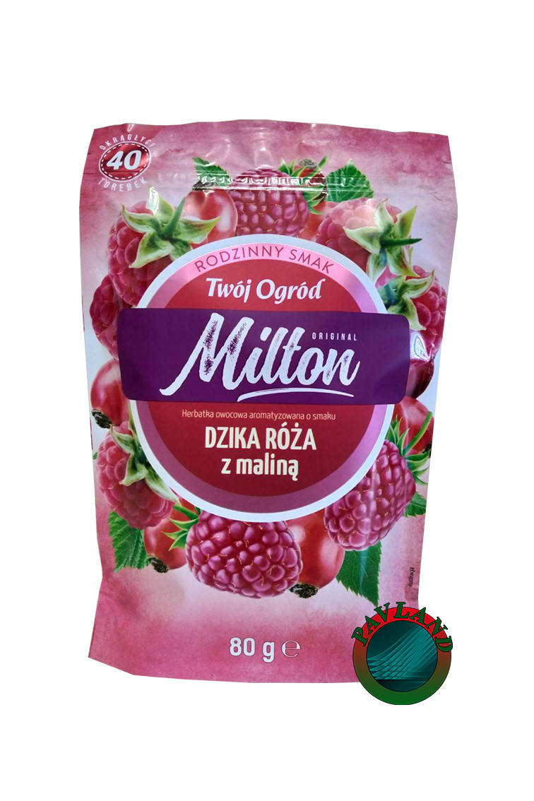 

Чай фруктовый Twoj Ogrod Malina (дикая роза, малина) 40 пакетов Польша