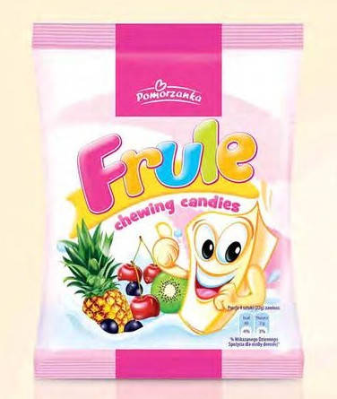 

Жевательные конфеты Pomorzanka Frule 90 г Польша