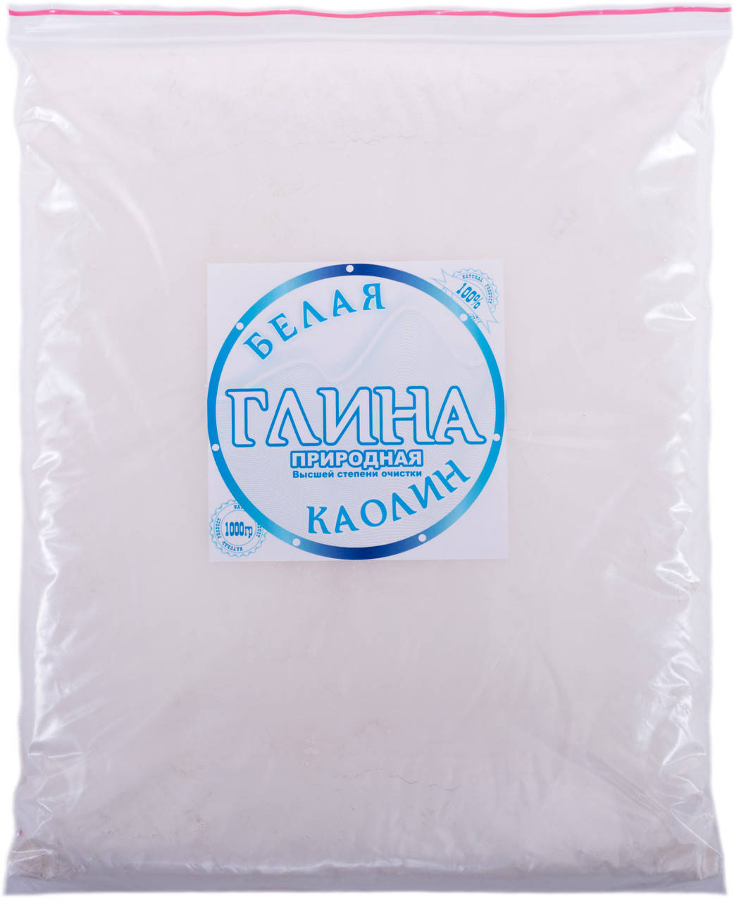 

Оригинал!Глина белая каолин (1 кг)