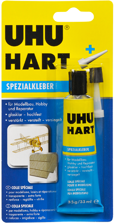 

Клей UHU для жестких пластиков Hart - 35г