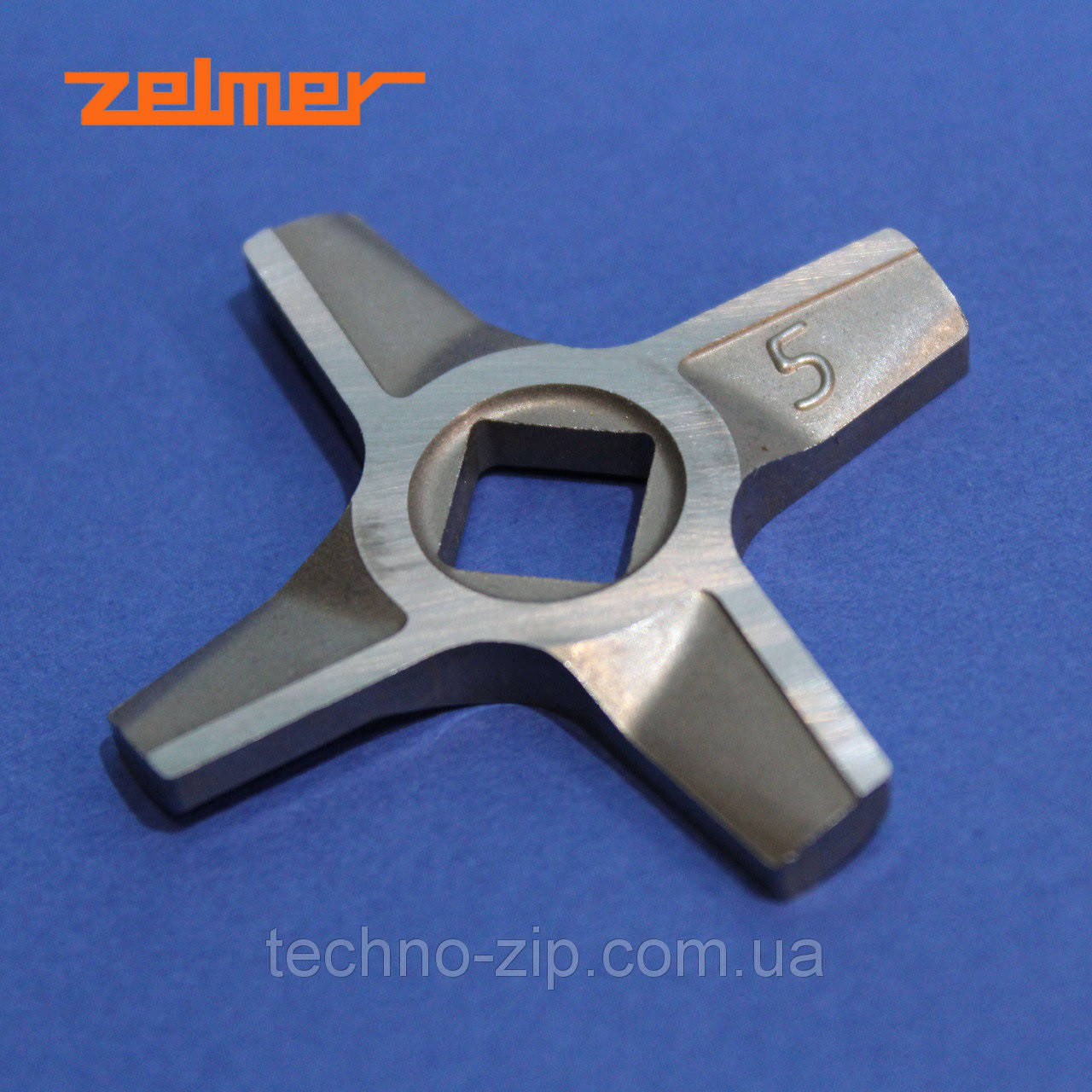 

Нож двухсторонний для мясорубки Zelmer NR5 86.1009 10003882 (ZMMA025X)