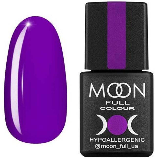 

Гель лак Moon Full color Gel polish №164 (ярко фиолетовый, эмаль), 8 мл