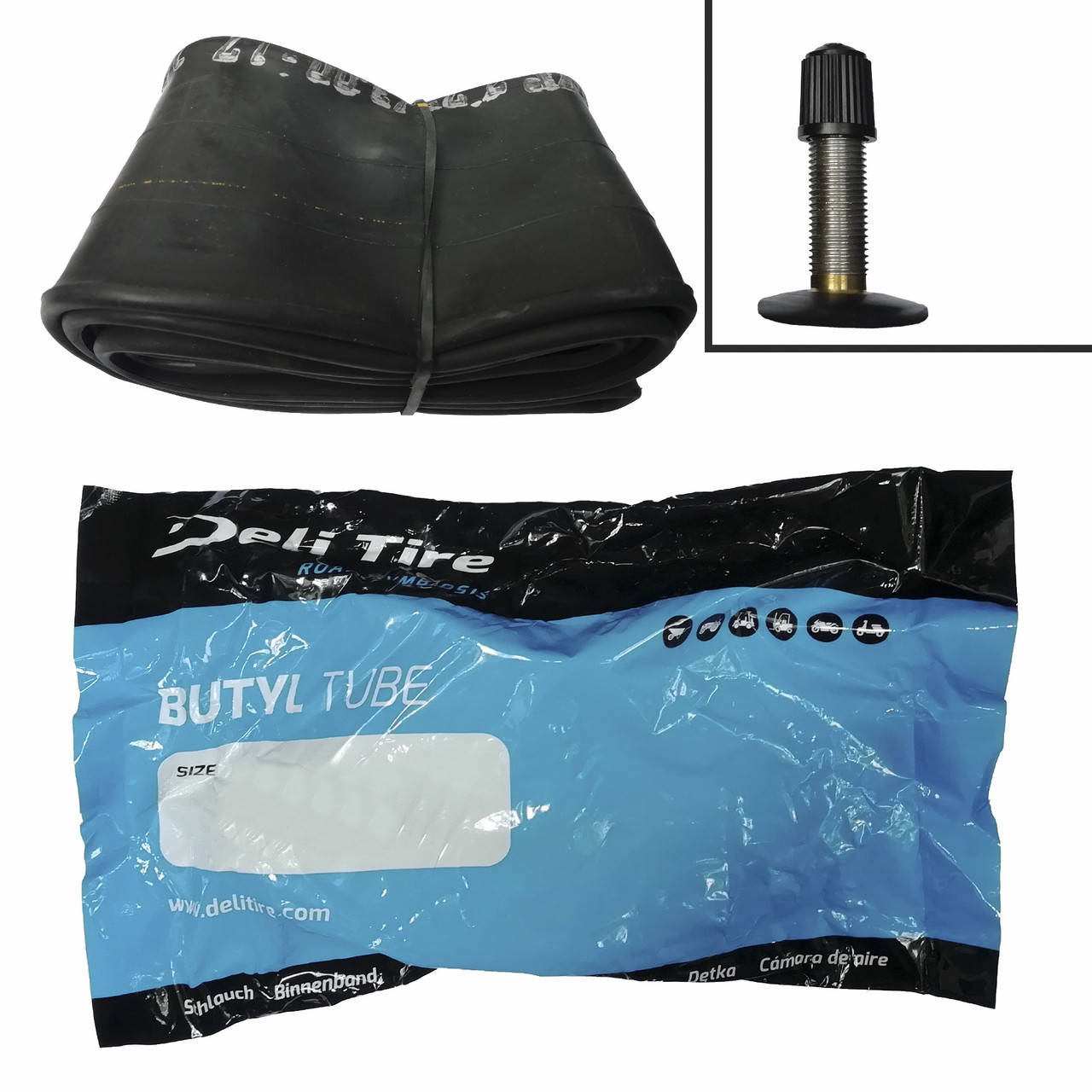 

Камера 3.25-19 Deli Tire, прямой вентиль