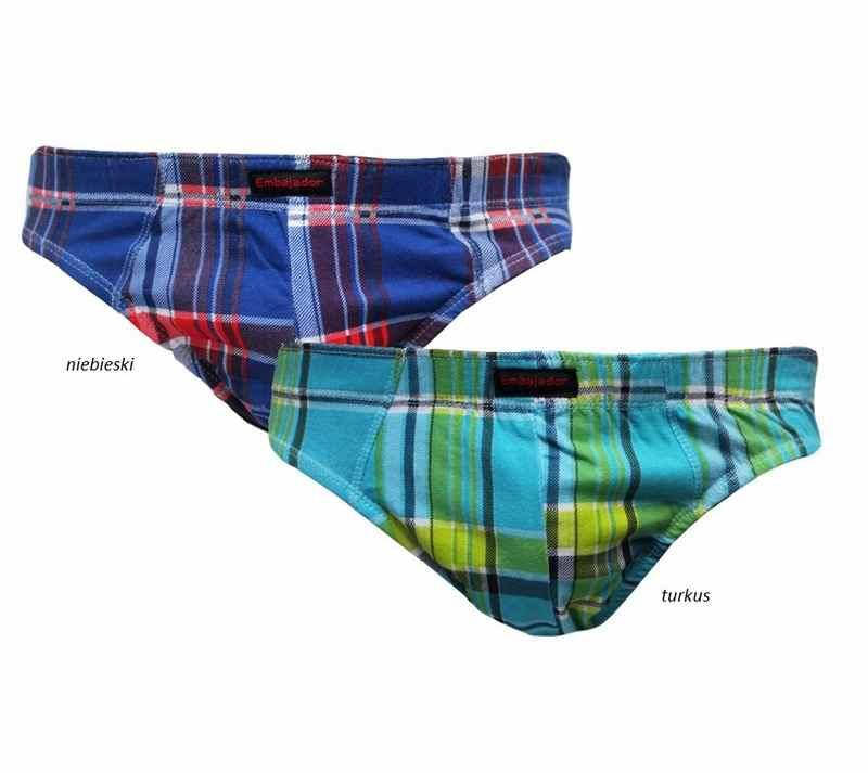 

Трусы мужские ATLANTIC EMBAJ EEP-086 за 2 шт , хлопок, Польша, Голубой