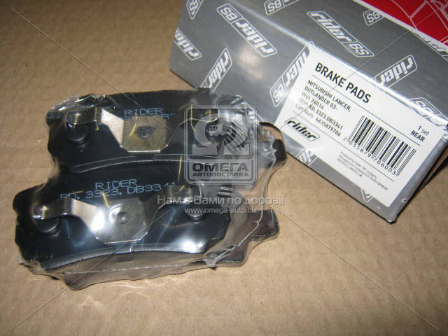 

Колодки тормозные дисковые MITSUBISHI LANCER, OUTLANDER 03- задние