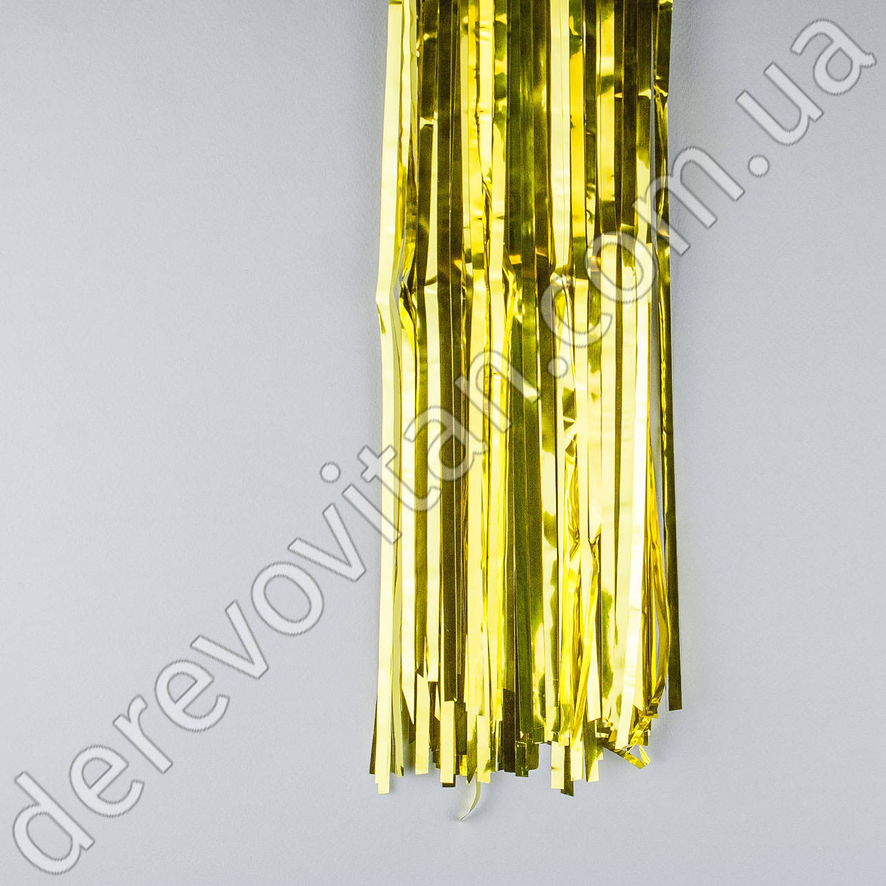 

Шторка из фольги для фото-зоны, золотая (блестящая), 100×300 см