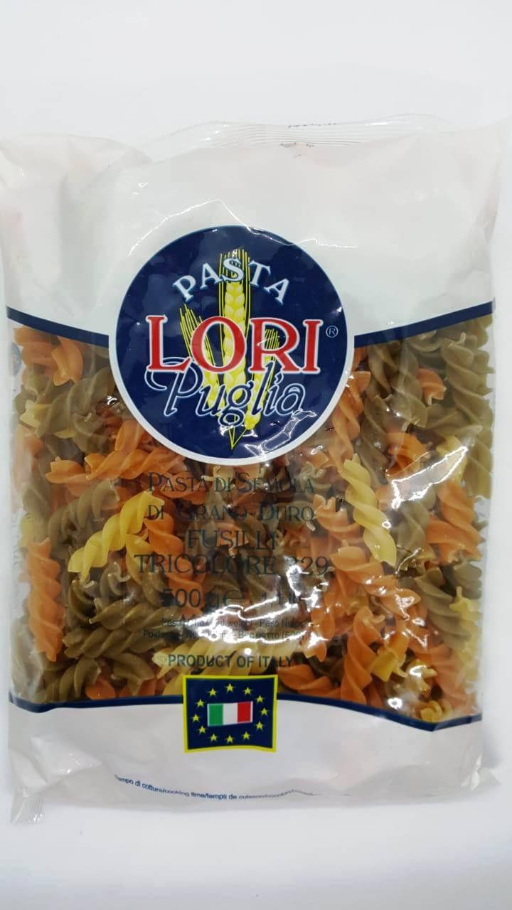 

Макароны Lori Puglia Спирали Триколор №329 500г