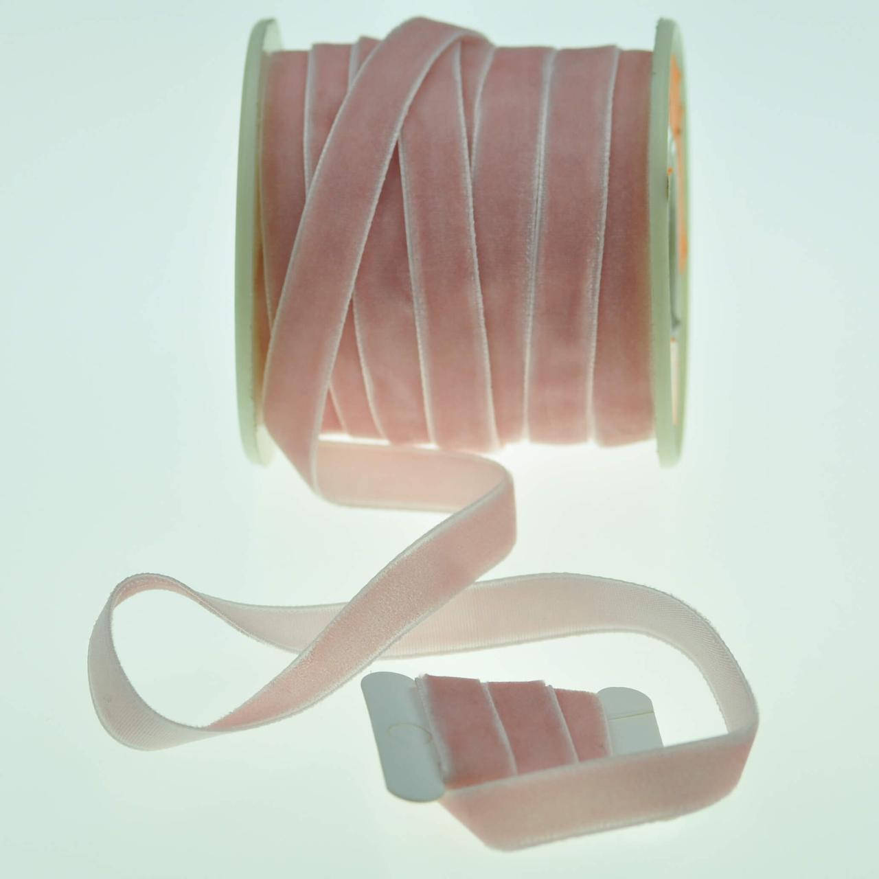 

Стрічка велюрова рожева 10 мм, Колір Рожевий