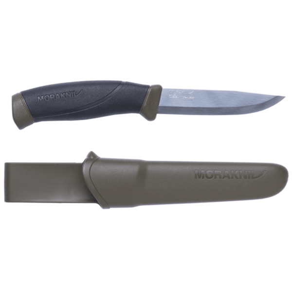 

Нож MORA Morakniv Companion MG Stainless зеленый Military, Оливковый