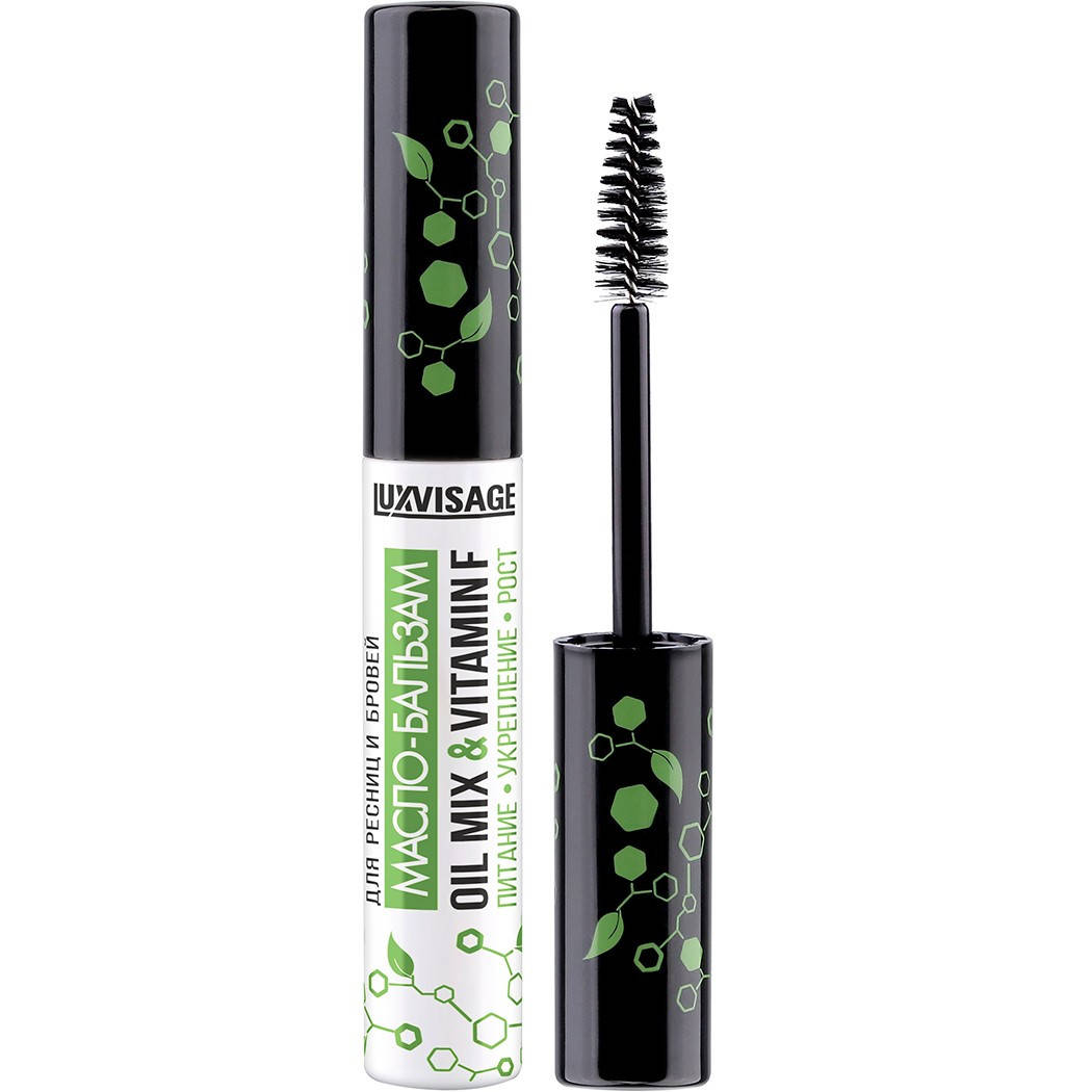 

Масло-бальзам для ресниц и бровей Luxvisage Oil mix & Vitamin F (5,5г)