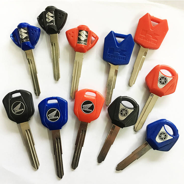 

Ключ заготовка мото с местом под чип HONDA SUZUKI YAMAHA для мотоцикла