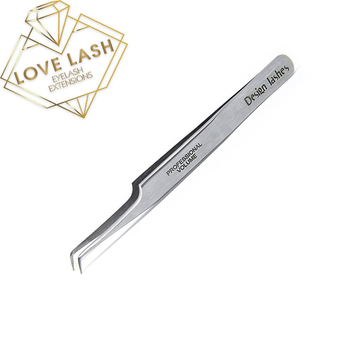

Пинцет Design Lashes L 6мм (satin)