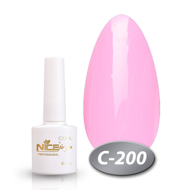 

Гель-лак Nice for you Cool С-200 холодный розовый 8,5 мл