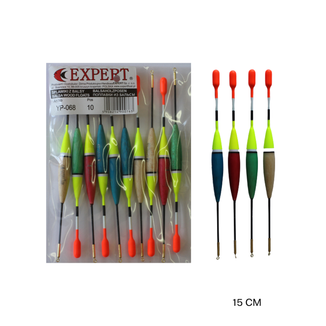 

Поплавок EXPERT Бальза YP-068 1,5г (10шт в уп)