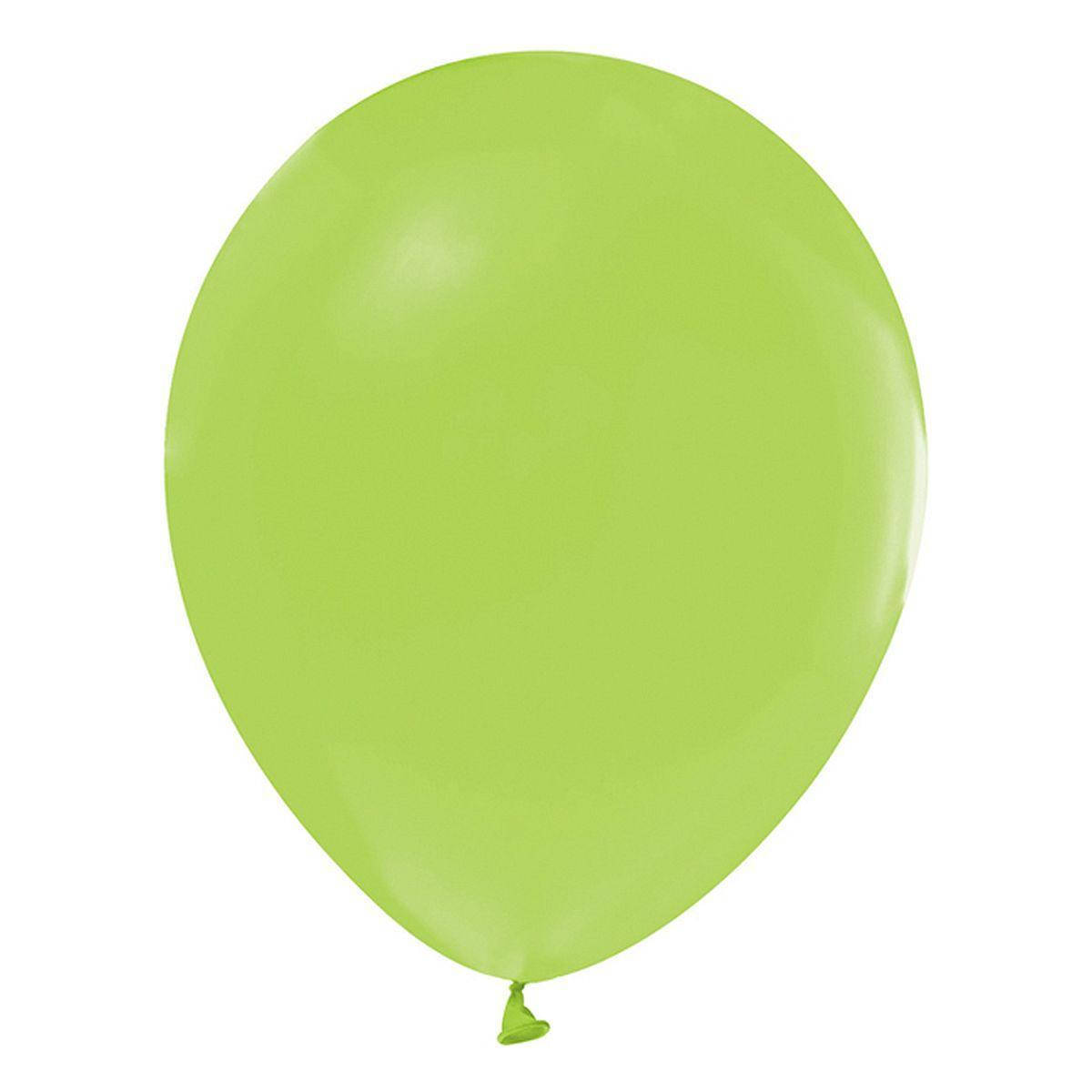 

Воздушные шары светло-зелёные 12" (30 см) Balonevi, Зелёный