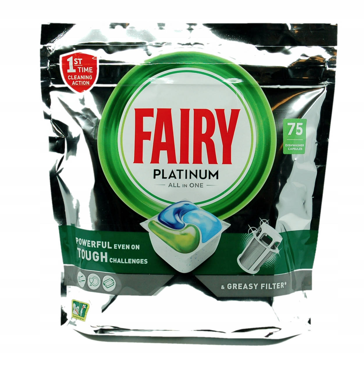 

Капсулы для посудомоечной машины Fairy Фери Original All In One с лимоном 75 шт