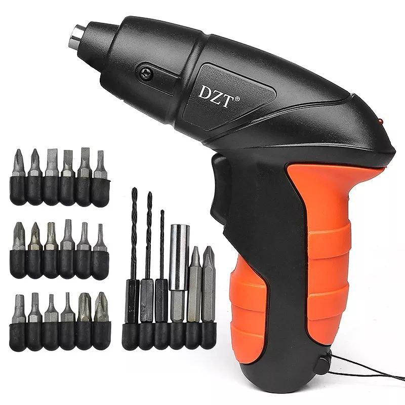 

Аккумуляторная отвертка DZT 3.6V (биты, сверла, 3,5Нм, 250 об/мин)