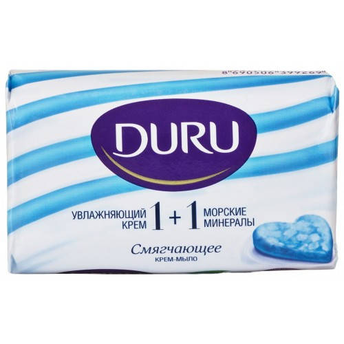 

Крем-мыло Duru Увлажняющий крем+Морские минералы Смягчающее 80г