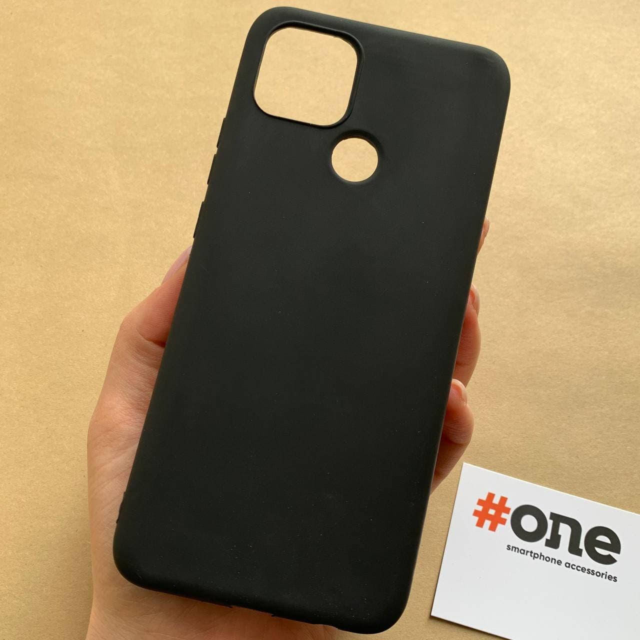 

Чехол для Oppo A15 цветной яркий плотный чехол на оппо а15 черный Plain