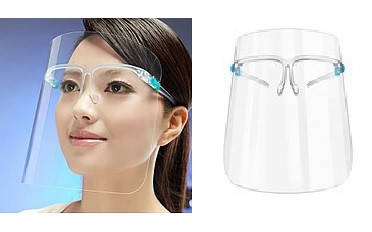

Защитный экран для лица Clear Vision прозрачный щит
