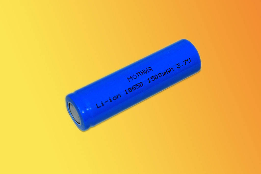 

Аккумулятор Li-on 18650 Молния 1500 mAh