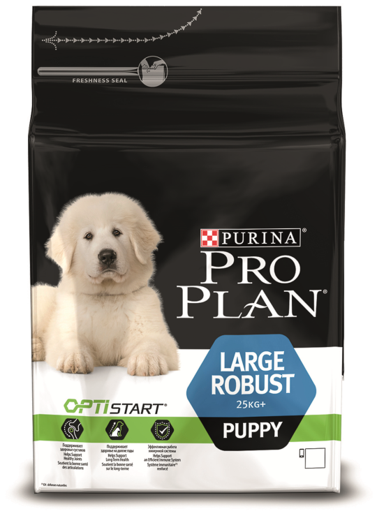 

Pro Plan Puppy Large Robust 12 кг корм для щенков крупных пород с курицей
