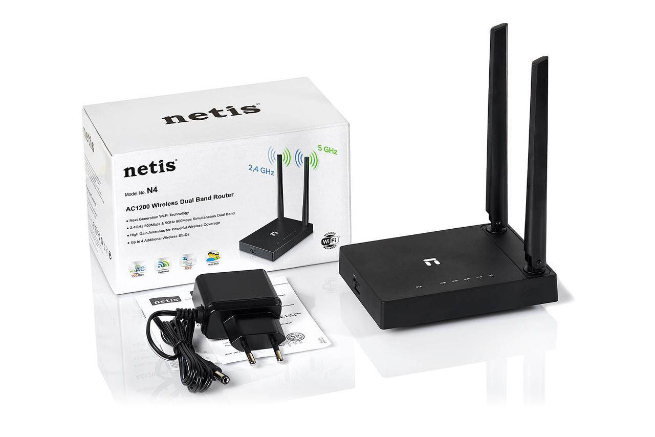 

Маршрутизатор Netis N4 AC1200