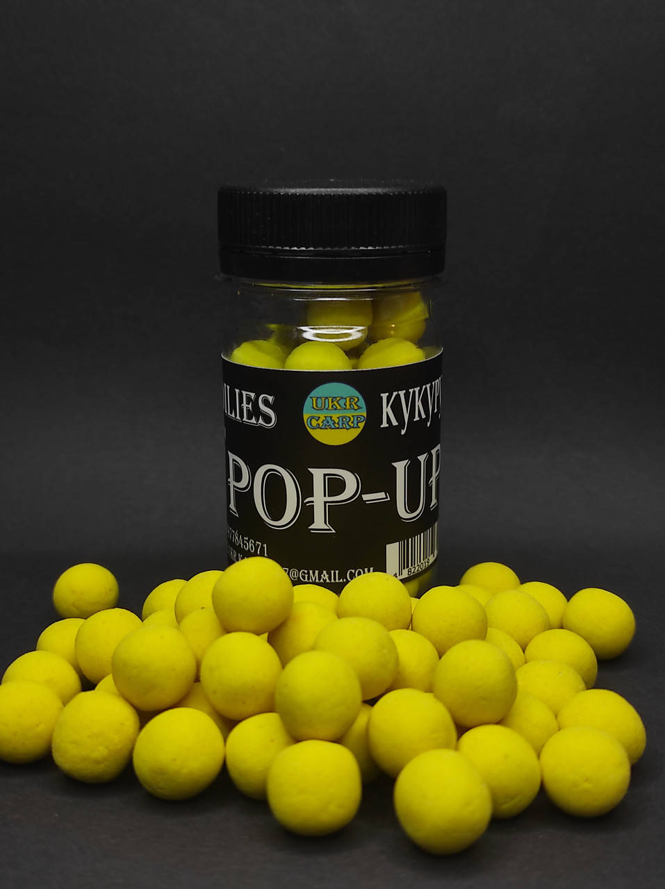 

Бойлы плавающие Pop-up Кукуруза 12 мм