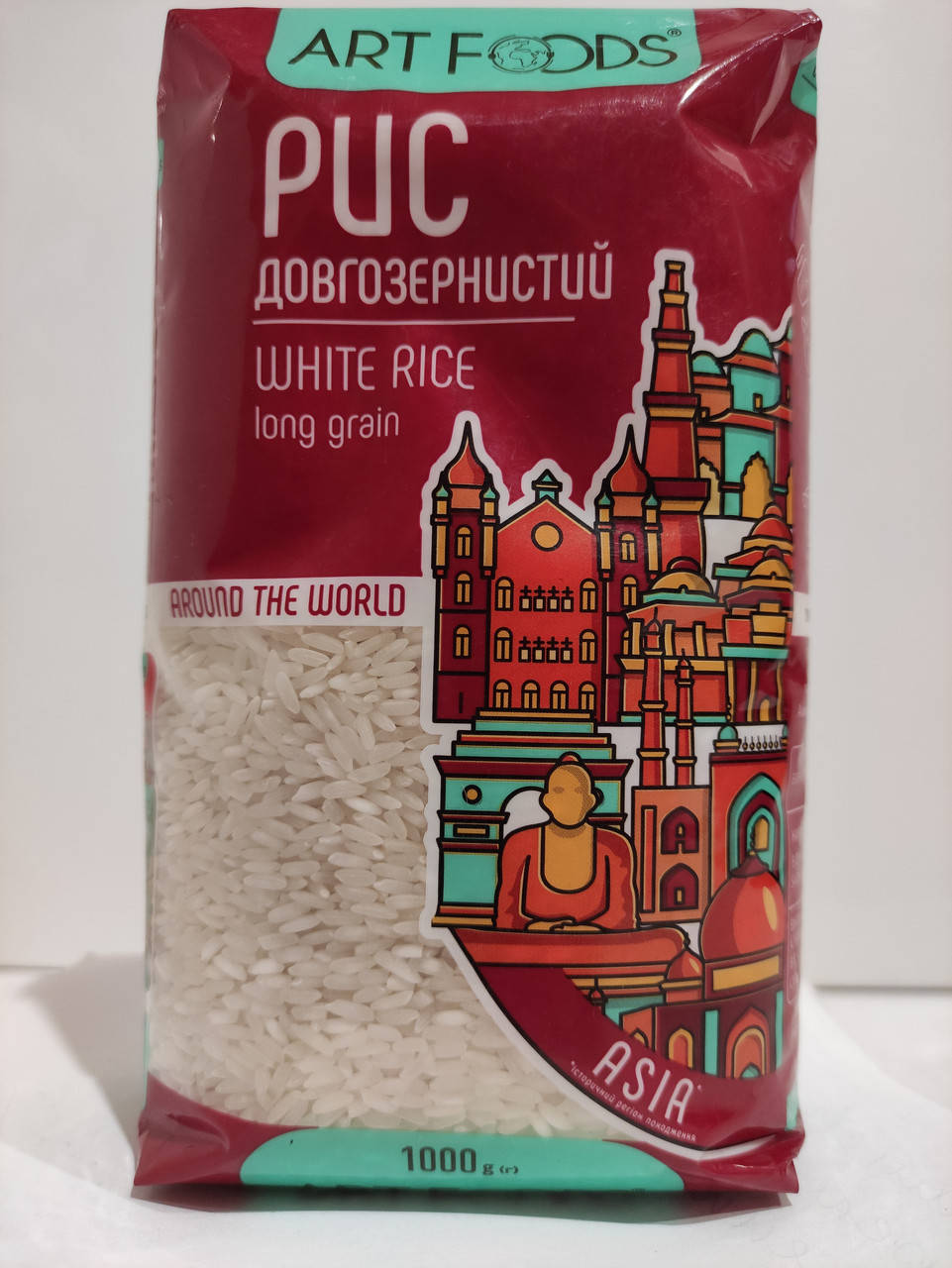 

Рис длиннозернистый Арт Фудз Art Foods 1 кг