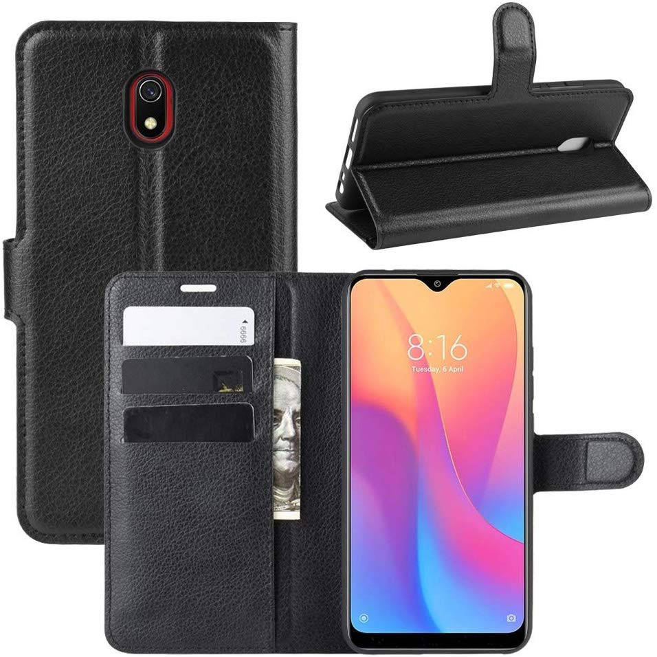 

Чехол-книжка Litchie Wallet для Xiaomi Redmi 8A Black, Черный