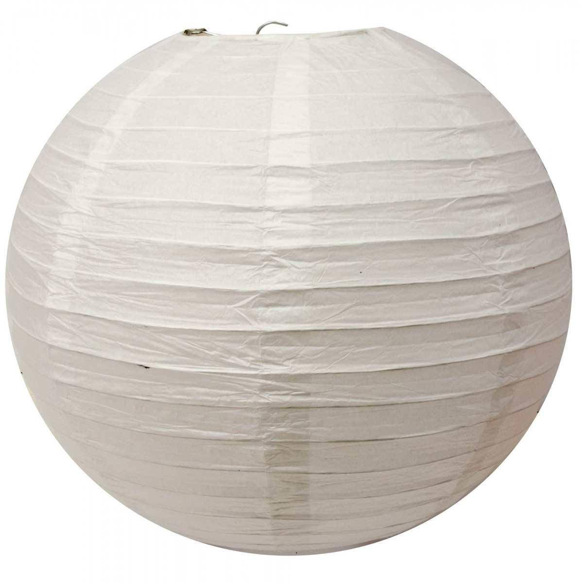 

Фонарь белый бумажный (d-50 см)