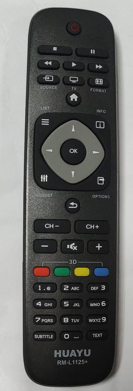 

Пульт Philips Універсальний RM-L1125, Черный