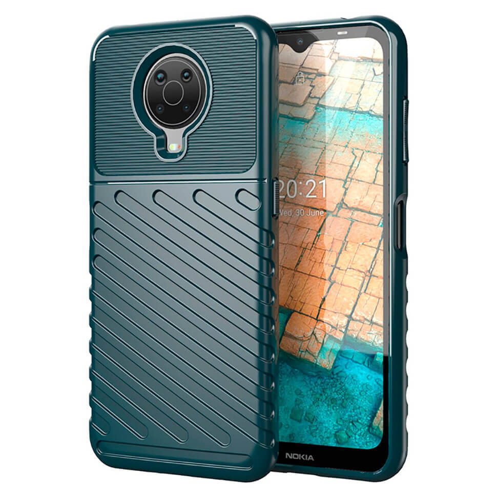 

Чехол Lenuo Thunder для Nokia G10 Зелёный