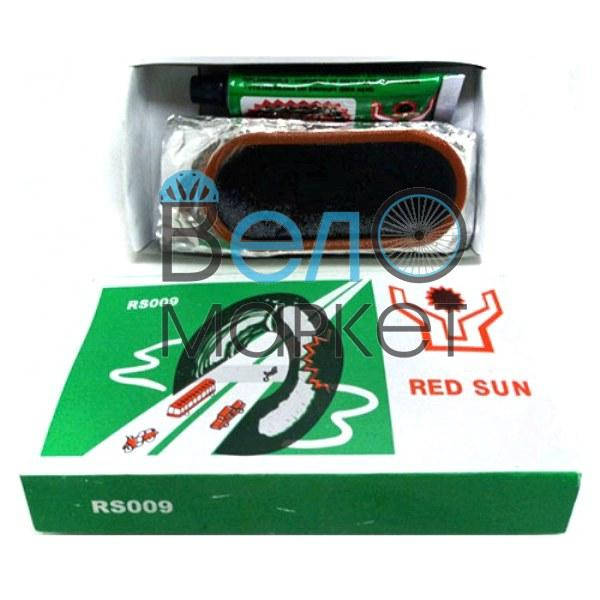 

Аптечка Red Sun RS009 для ремонта вело камер и шин, клей , латки, ремкомплект