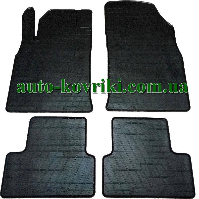 

Резиновые коврики в салон Opel Astra J 2009- (Stingray), Черный