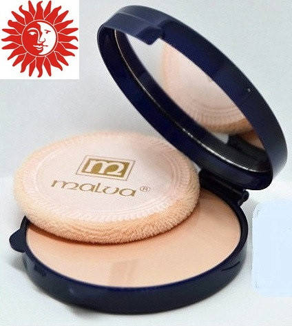 

Пудра для лица компактная Malva Cosmetics PM2504 №1