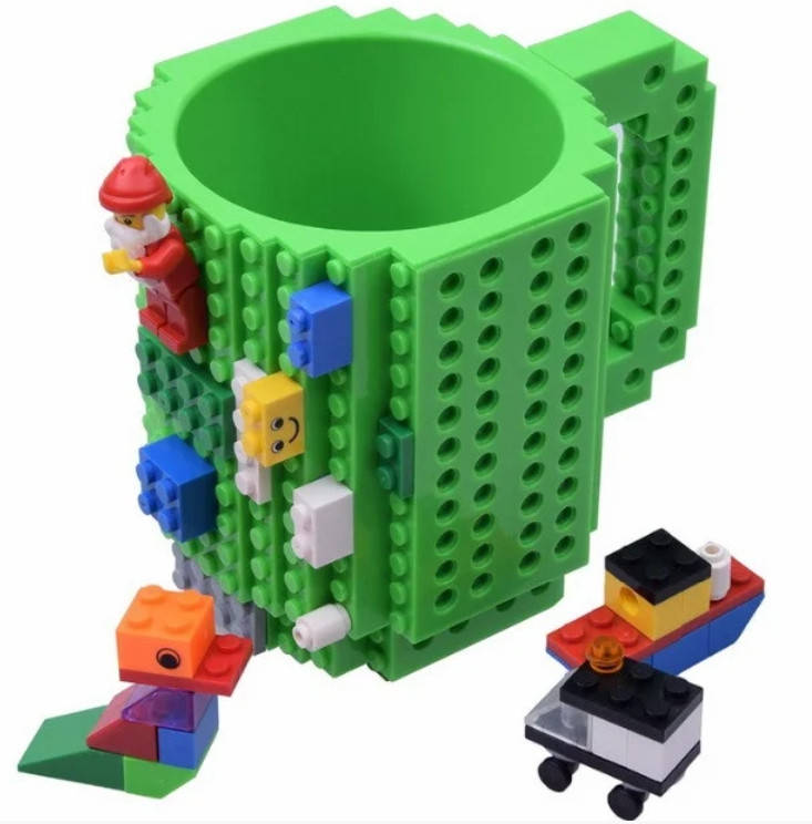 

Чашка конструктор Lego - Лего, Черный