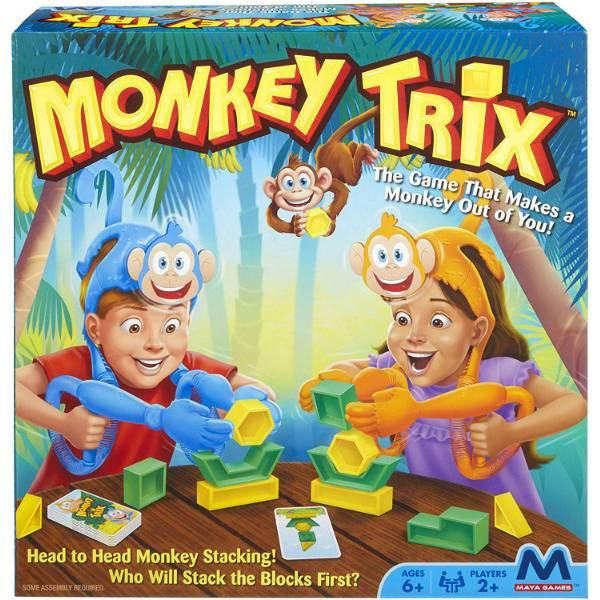 

Maya Games Семейная настольная игра Весёлые обезьянки 34150 Monkey Trix
