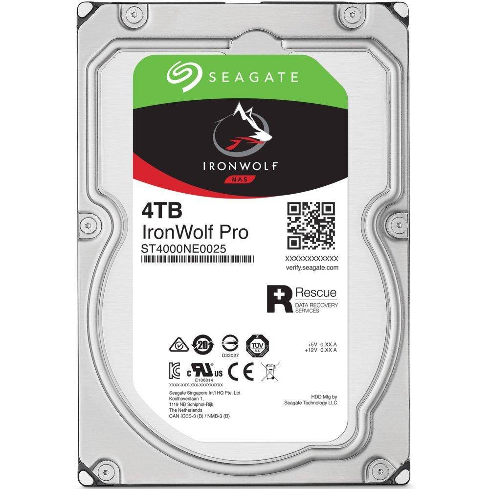 

Жесткий диск Seagate IronWolf Pro 4 TB (ST4000NE001)