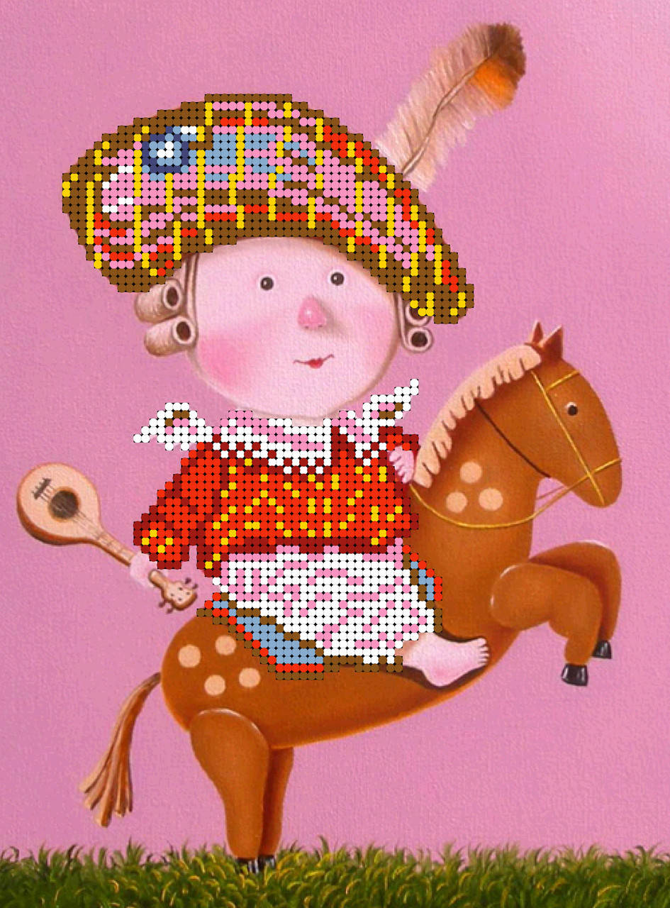 

Вышивка бисером, Канва схемы Гапчинская Принц