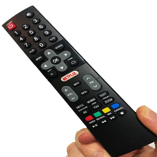 

Пульт для телевизора skyworth 55g6a, Черный