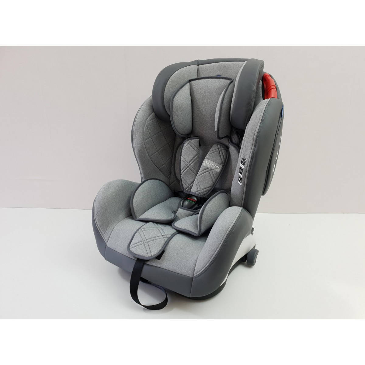 

ДЕТСКОЕ АВТОКРЕСЛО C ISOFIX ОТ 1 ГОДА ДО 12 ЛЕТ EL CAMINO BASTION ME 1057, Светло-серый